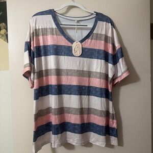 NWT Cuff Sleeved Shirt